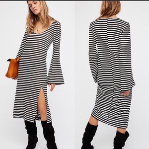 Free People La Jolla Midi Dress